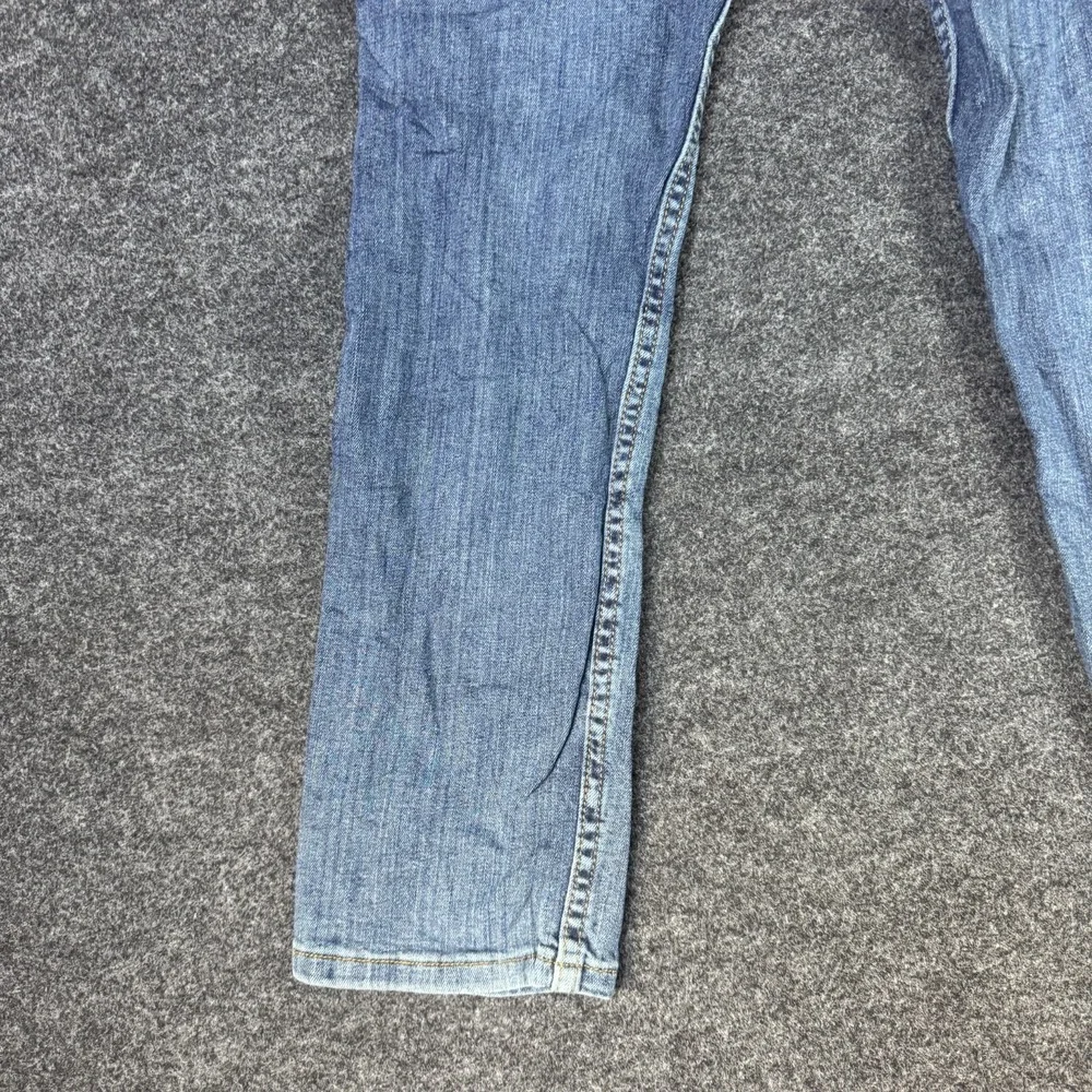 Wrangler Waldon Classic Straight Leg Jeans Boys 12 Blue Denim Cotton Regular Fit